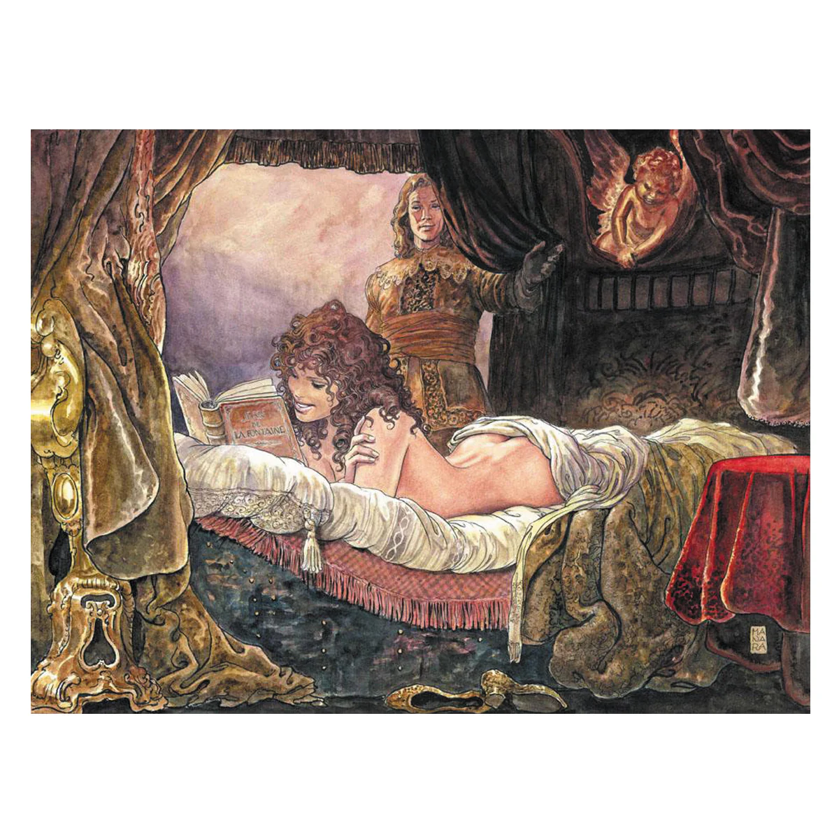 Poster Manara - Favole Libertine - Image 2