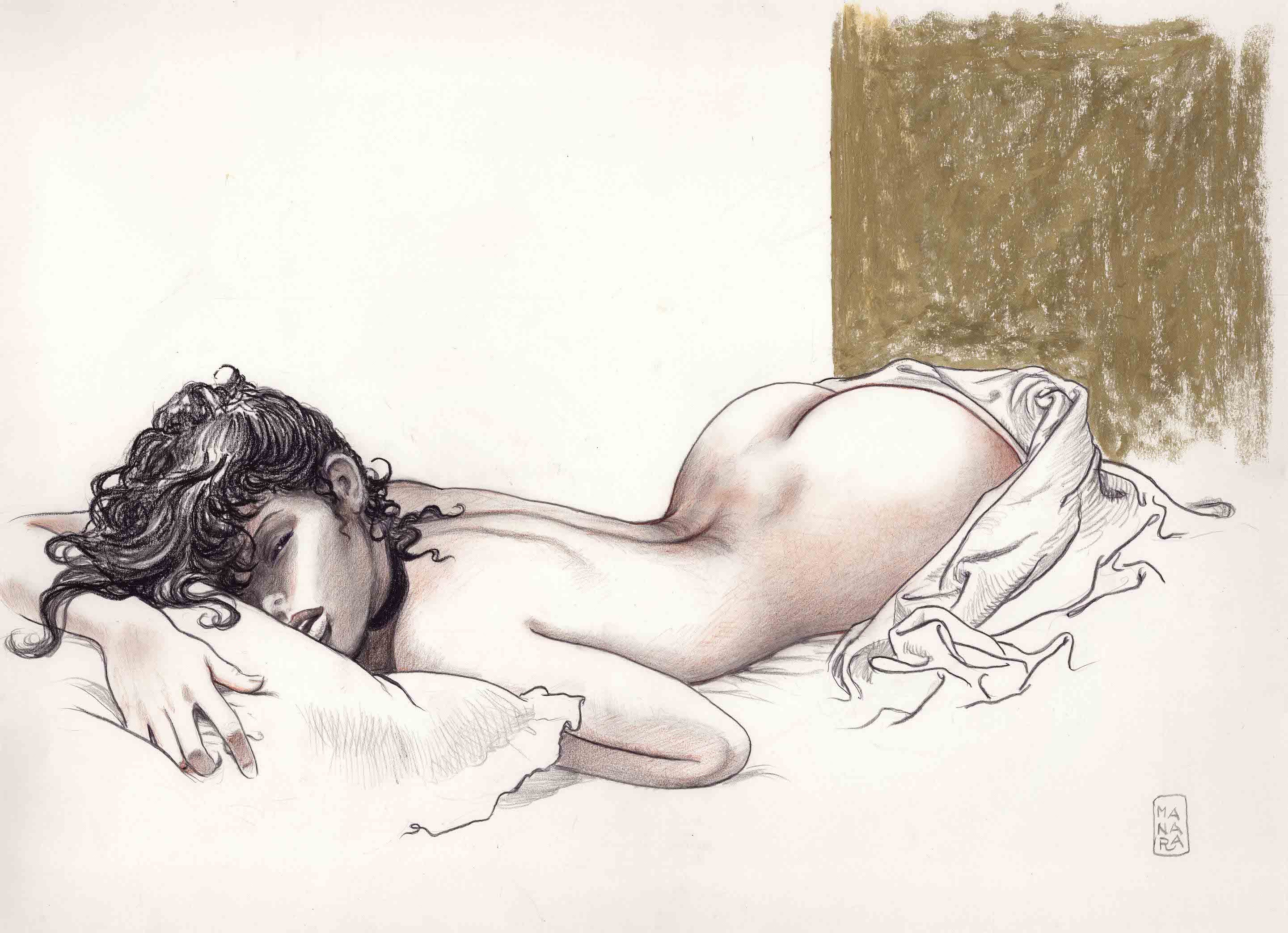 Molly sul letto - Signature Art Print - Image 2