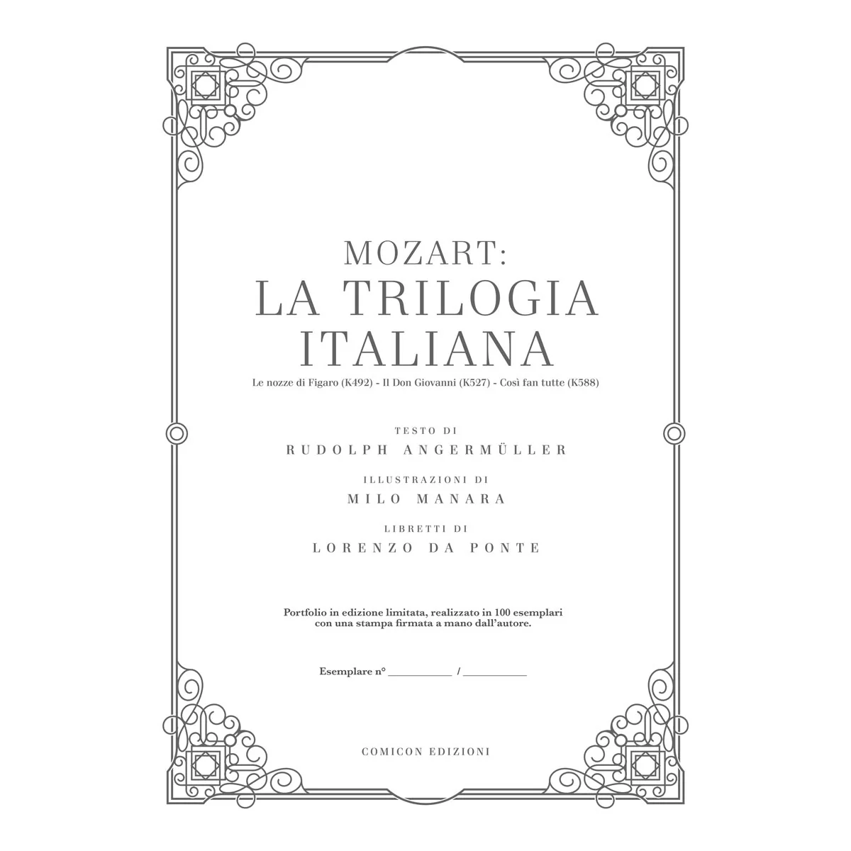 Portfolio Mozart La Trilogia Italiana - Edizione Deluxe - Image 4